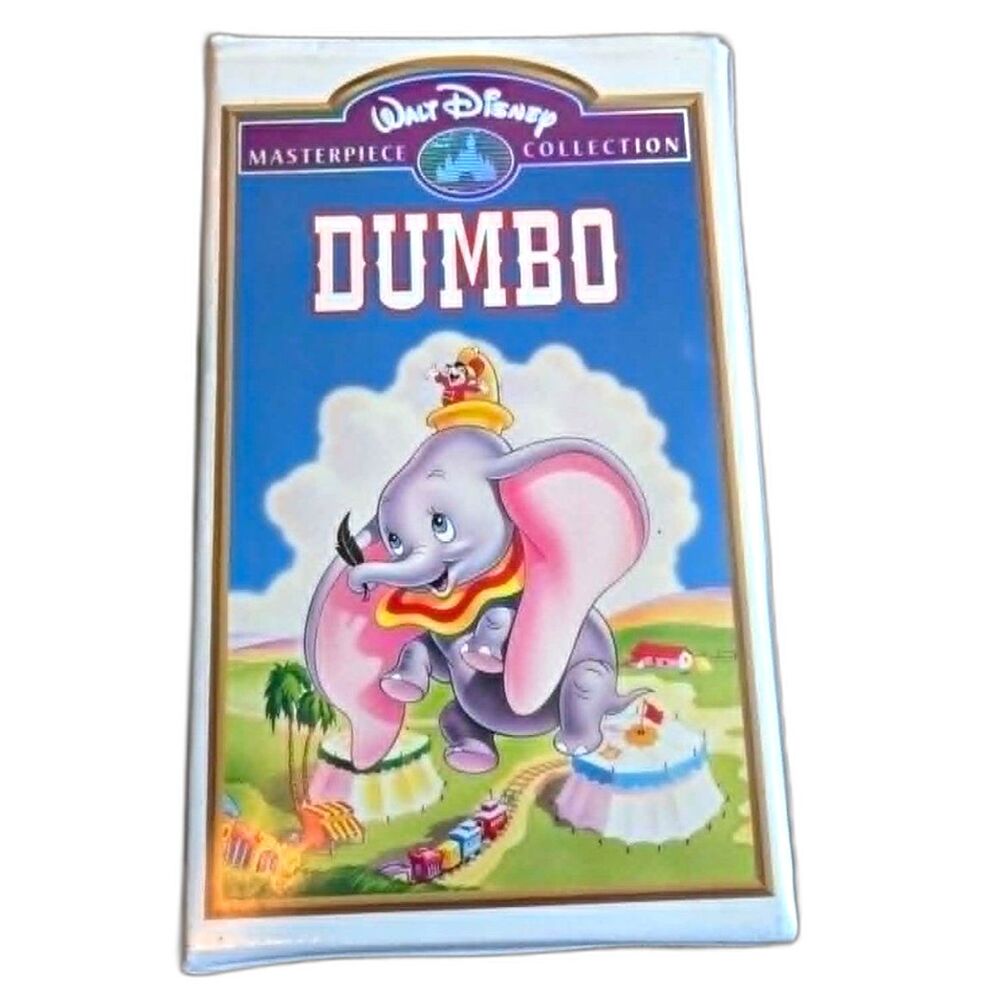 Dumbo 1941 VHS Walt Disney Masterpiece Collection Animated Film
